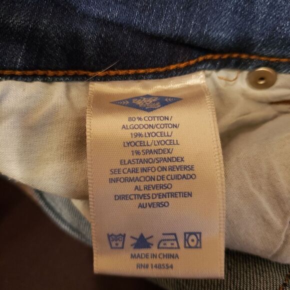 Wild Blue Button Front Cut Off Denim Shorts Size 5 - Picture 4 of 10